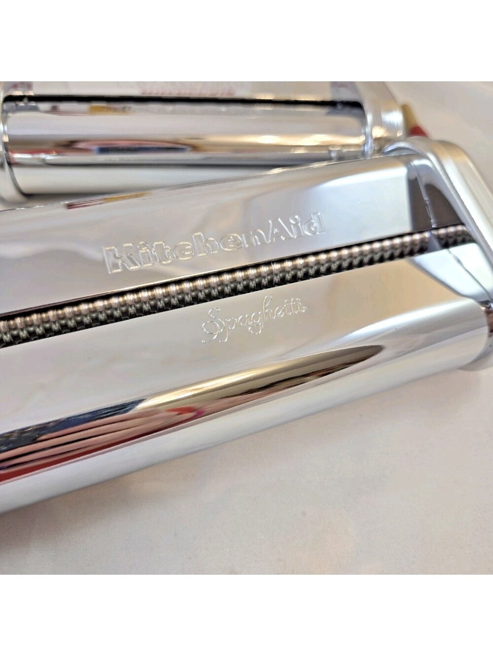 KitchenAid 3-PC Pasta Roller & Cutter Set Stand Mixer Attachment KSMPRA - Picture 10 of 13